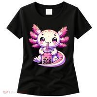 Axolotl Boba Tea Bubble Tea Anime Cute Kawaii Axolotl Women's T-Shirt thumb 0