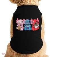 Axolotl Boba Tea Bubble Tea Gaming Gamer Ramen Axolotl  Doggie Tank thumb 0