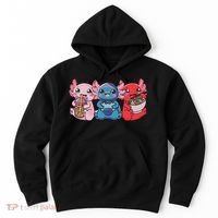 Axolotl Boba Tea Bubble Tea Gaming Gamer Ramen Axolotl  Hoodie thumb 0
