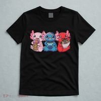 Axolotl Boba Tea Bubble Tea Gaming Gamer Ramen Axolotl  T-Shirt thumb 5