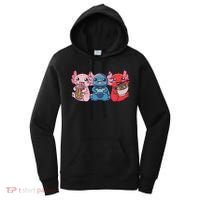Axolotl Boba Tea Bubble Tea Gaming Gamer Ramen Axolotl  Women's Hoodie thumb 0