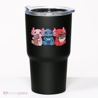 Axolotl Boba Tea Bubble Tea Gaming Gamer Ramen Axolotl  Tumbler thumb 0