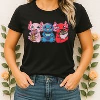 Axolotl Boba Tea Bubble Tea Gaming Gamer Ramen Axolotl  Women's T-Shirt thumb 2