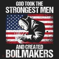 American Boilermakers Union Worker Strongest Us Flag Gift Beanie thumb 2