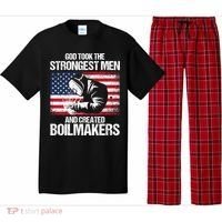 American Boilermakers Union Worker Strongest Us Flag Gift Pajama Set thumb 0