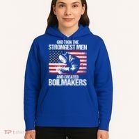American Boilermakers Union Worker Strongest Us Flag Gift Hoodie thumb 5