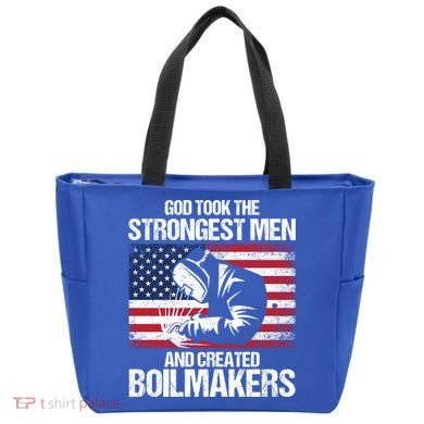 American Boilermakers Union Worker Strongest Us Flag Gift Tote Bag
