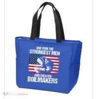 American Boilermakers Union Worker Strongest Us Flag Gift Tote Bag thumb 3