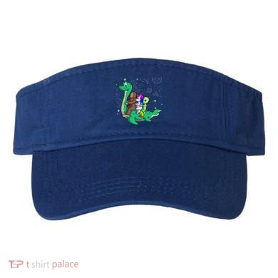 Alien Bigfoot Unicorn Riding Loch Ness Monster Halloween Visor