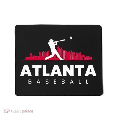 Atlanta Baseball Vintage Minimalist Mousepad