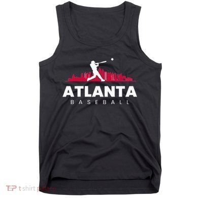 Atlanta Baseball Vintage Minimalist Tank Top