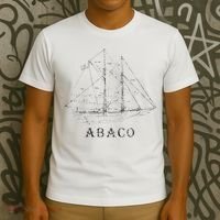 Abaco Bahamas Vintage Retro Classic Sailboat Vacation T-Shirt thumb 3