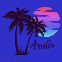 Aruba Beach Vacation Caribbean Cruise Retro Sunset Palm Tree Meaningful Gift Sweatshirt thumb 3