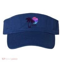 Aruba Beach Vacation Caribbean Cruise Retro Sunset Palm Tree Meaningful Gift Visor thumb 0