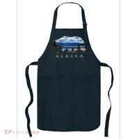 Alaskan Bear With Lake & Mountain Souvenir Apron thumb 0