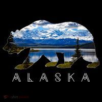 Alaskan Bear With Lake And Mountain Souvenir Gift Coffee Mug thumb 5