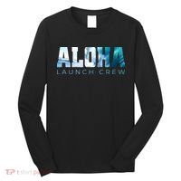Aloha Big Wave Surf Camo Ocean In Honolulu Hawaii Oahu Maui Long Sleeve Shirt thumb 0