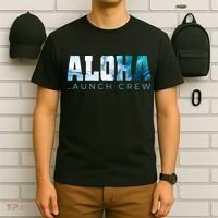 Aloha Big Wave Surf Camo Ocean In Honolulu Hawaii Oahu Maui T-Shirt thumb 6