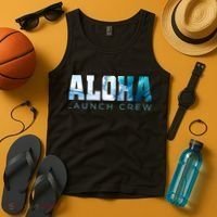 Aloha Big Wave Surf Camo Ocean In Honolulu Hawaii Oahu Maui Tank Top thumb 4