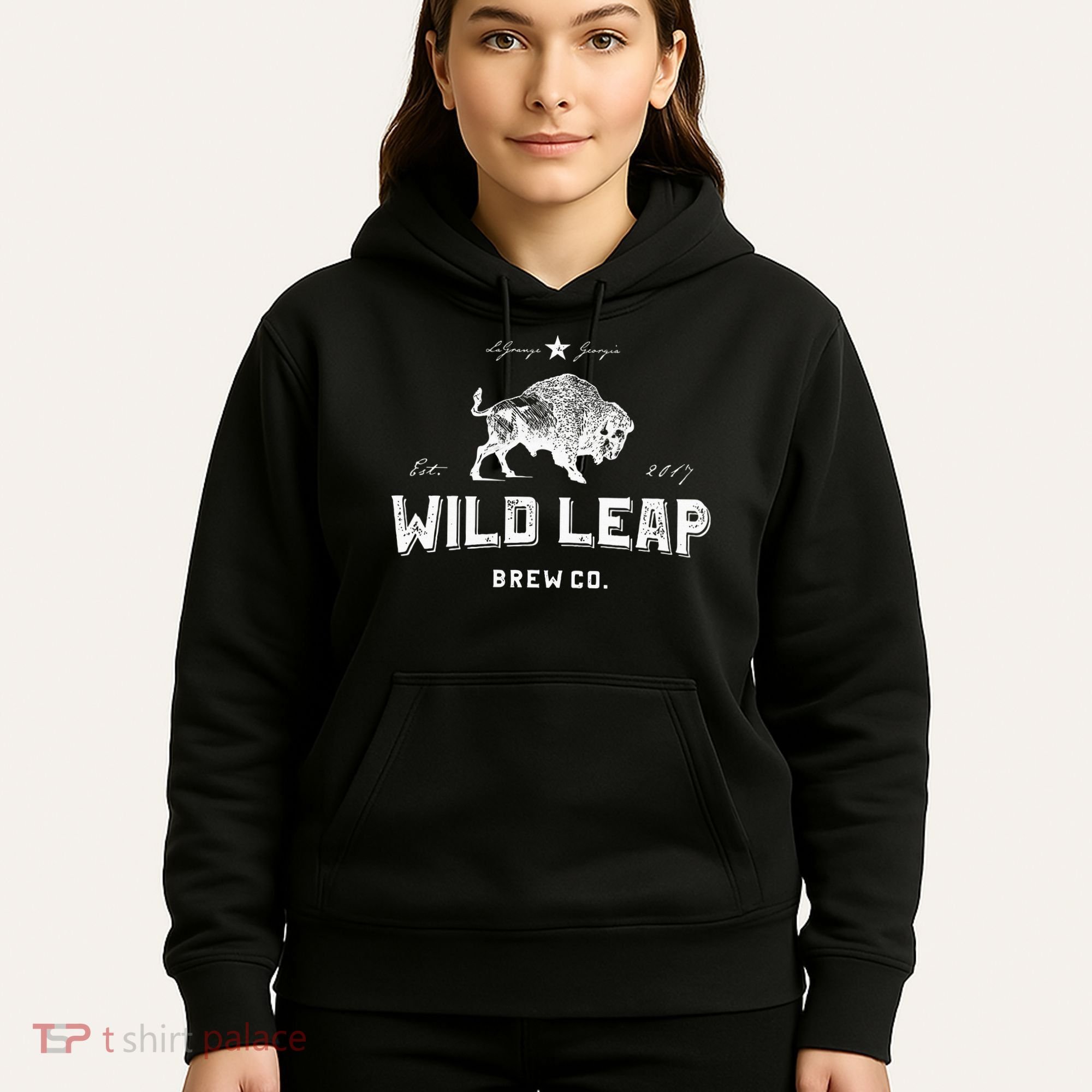 American Brewery Wild Leap Craft Beer Hoodie