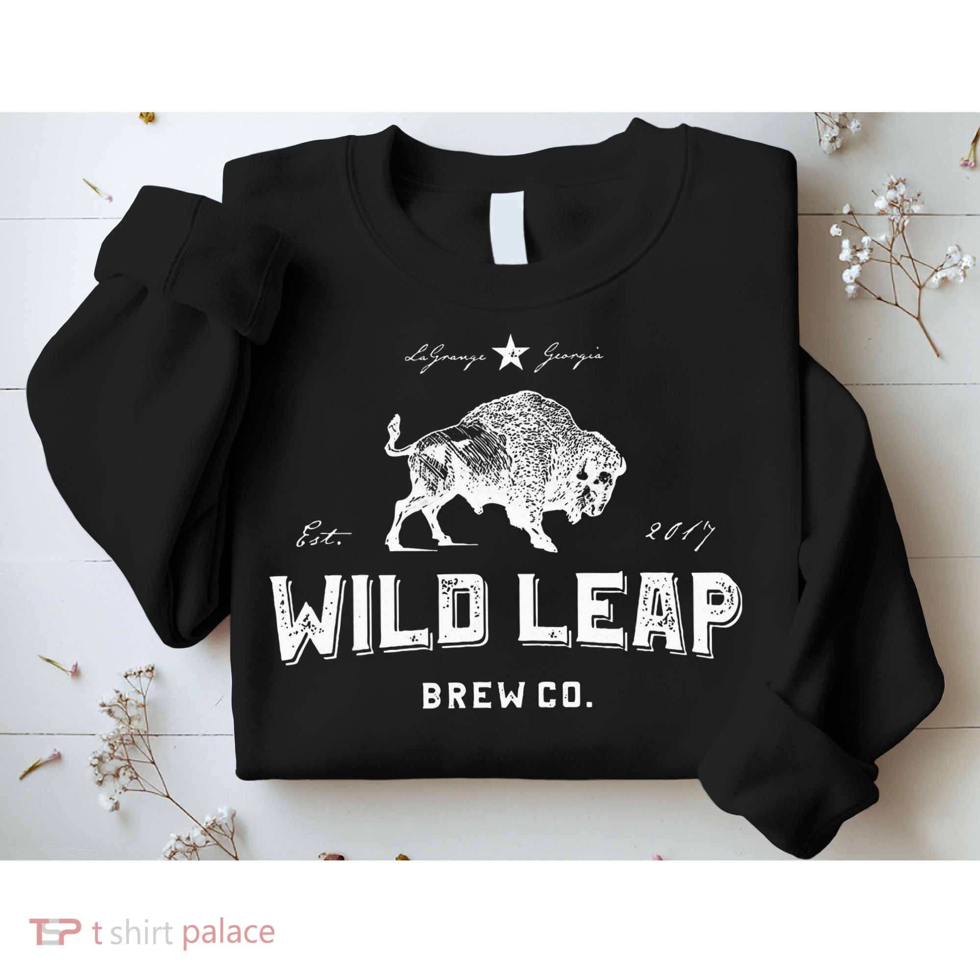 American Brewery Wild Leap Craft Beer Sweatshirt