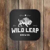 American Brewery Wild Leap Craft Beer Coaster thumb 0