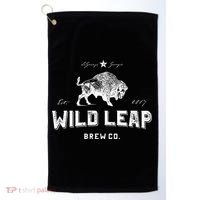 American Brewery Wild Leap Craft Beer Golf Towel thumb 0