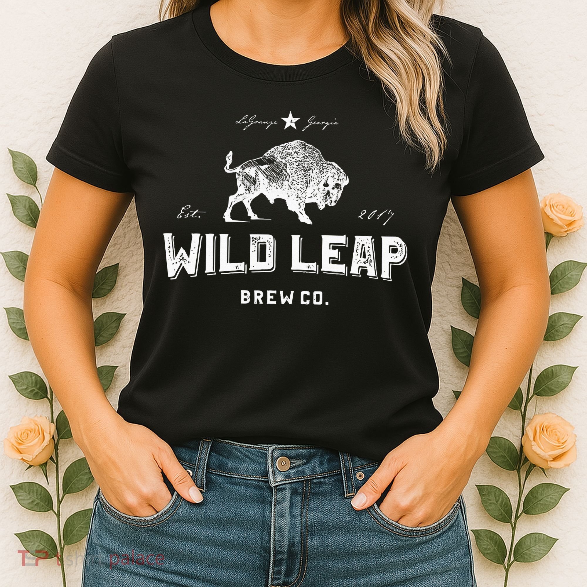 American Brewery Wild Leap Craft Beer Women's T-Shirt