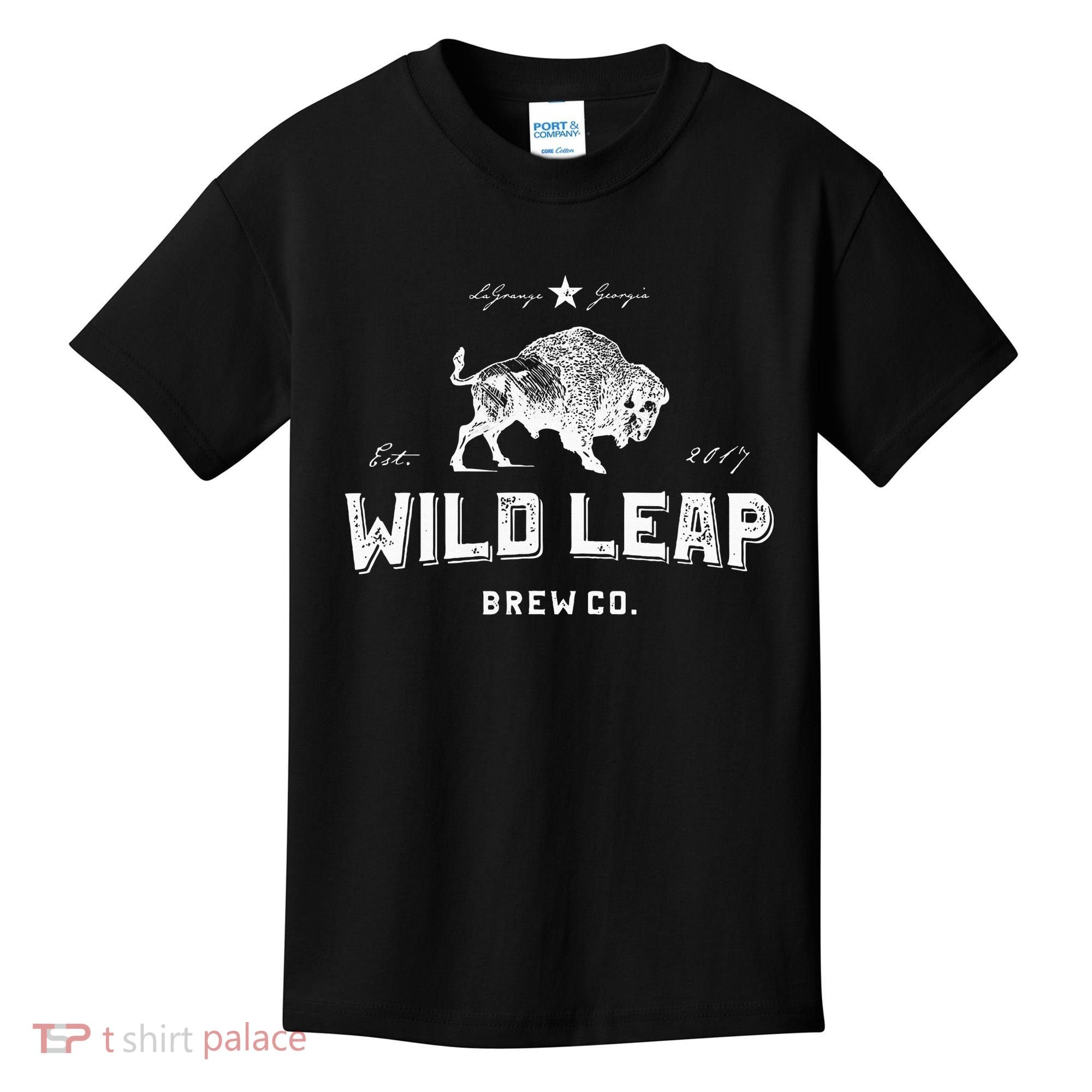 American Brewery Wild Leap Craft Beer Kids T-Shirt