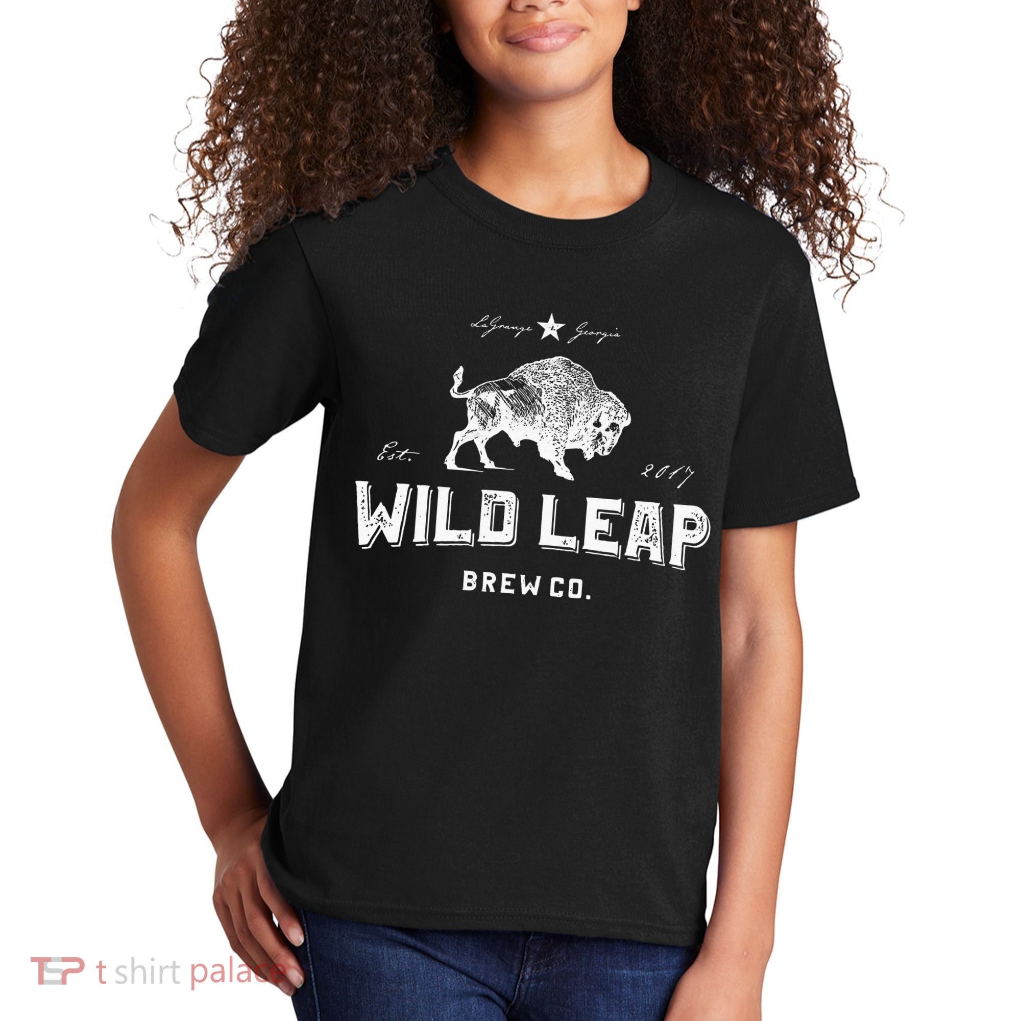 American Brewery Wild Leap Craft Beer Kids T-Shirt