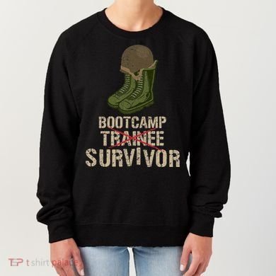 Army Bootcamp Workout Bootcamp Survivor Women's Sweatshirt