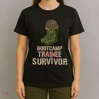 Army Bootcamp Workout Bootcamp Survivor T-Shirt thumb 4