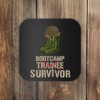 Army Bootcamp Workout Bootcamp Survivor Coaster thumb 0