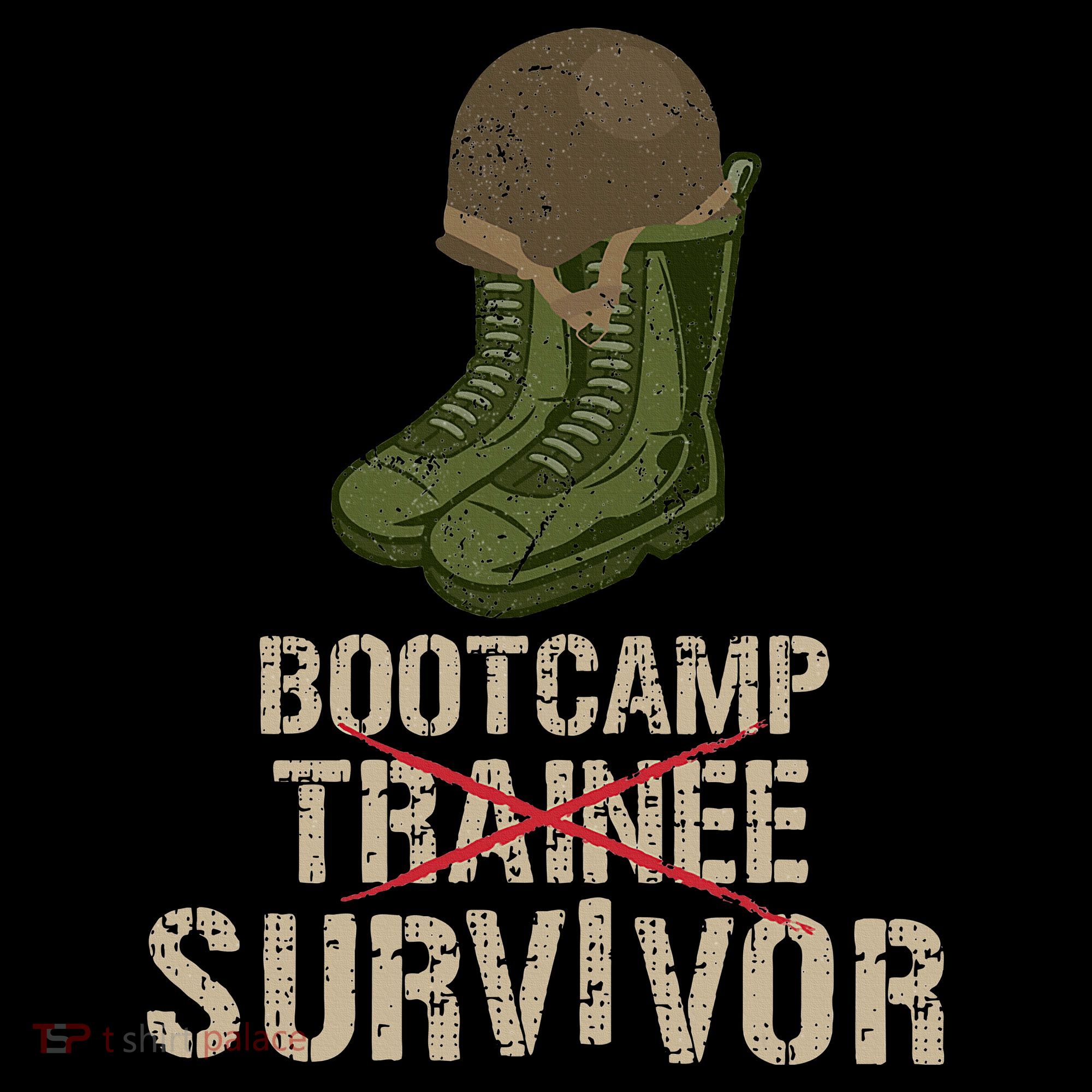 Army Bootcamp Workout Bootcamp Survivor Women's Hoodie