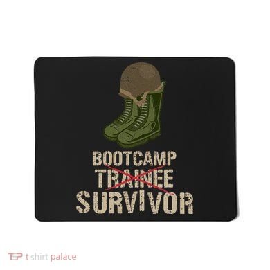 Army Bootcamp Workout Bootcamp Survivor Mousepad