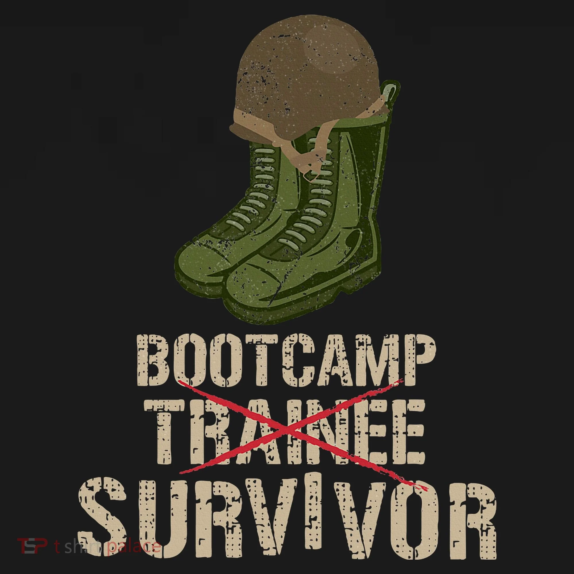 Army Bootcamp Workout Bootcamp Survivor Toddler Hoodie