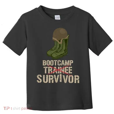 Army Bootcamp Workout Bootcamp Survivor Toddler T-Shirt