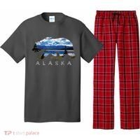 Alaskan Bear With Lake Mountain Souvenir Pajama Set thumb 0