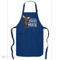 Always Be Yourself Unless You Can Be A Moose Cool Gift Apron thumb 0