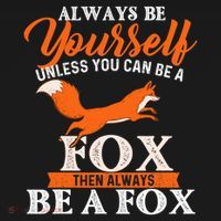 Always Be Yourself Unless You Can Be A Fox Fox Lover City Backpack thumb 2