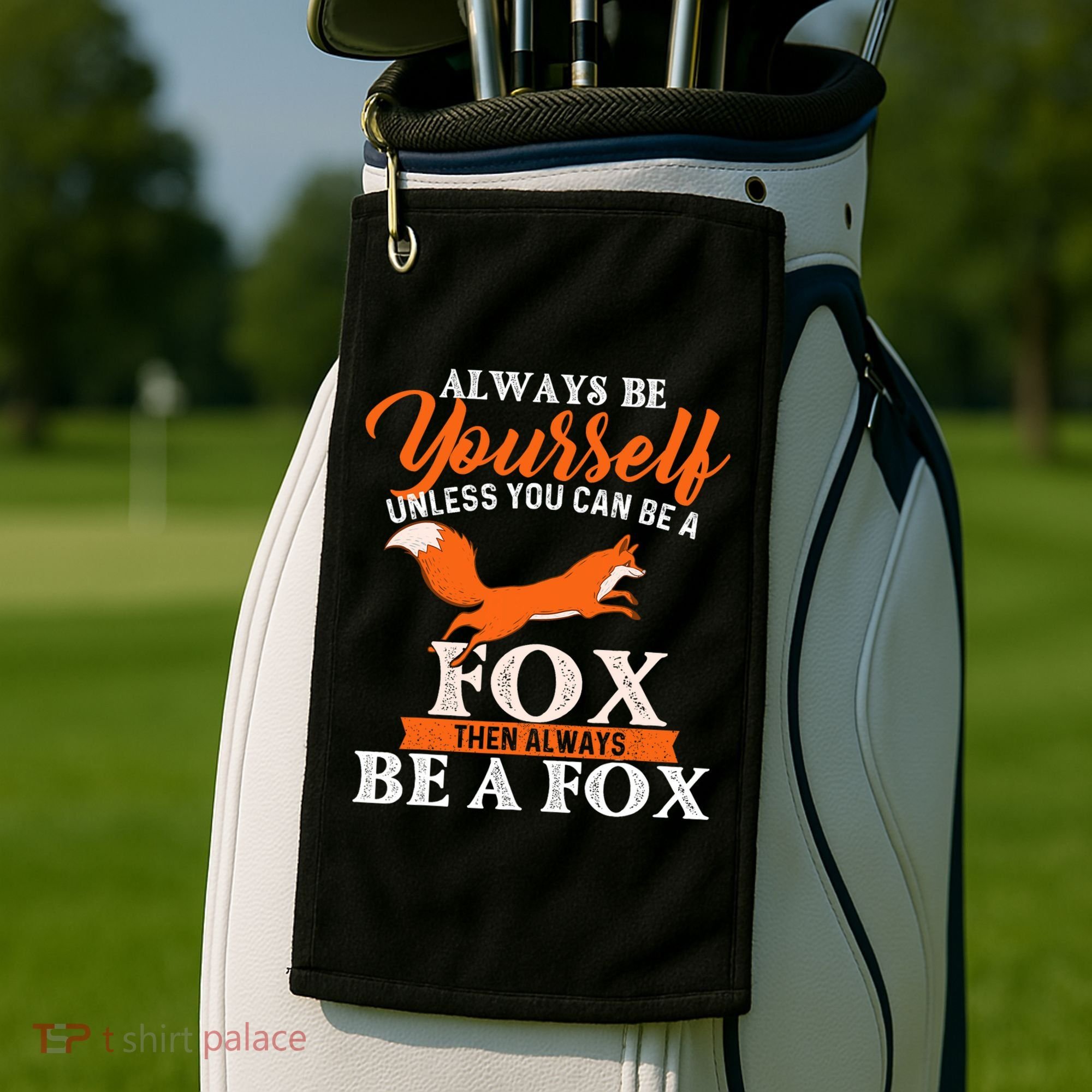 Always Be Yourself Unless You Can Be A Fox Fox Lover Golf Towel