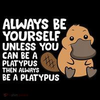 Always Be Yourself Unless You Can Be A Platypus Women's Hoodie thumb 2