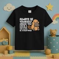 Always Be Yourself Unless You Can Be A Platypus Toddler T-Shirt thumb 3
