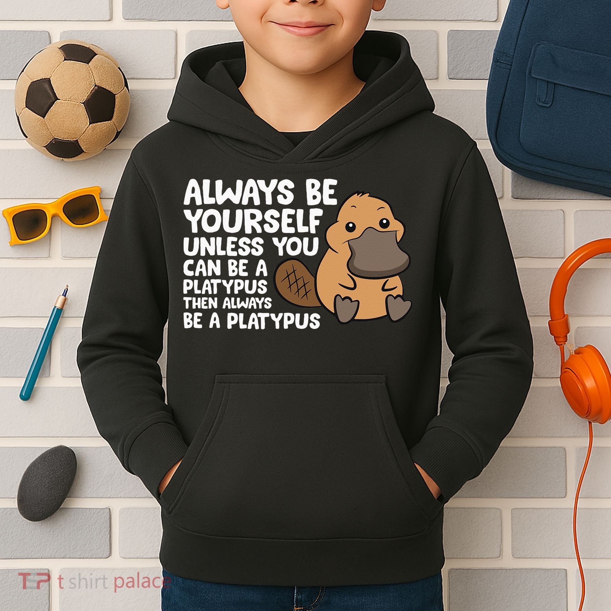 Always Be Yourself Unless You Can Be A Platypus Kids Hoodie