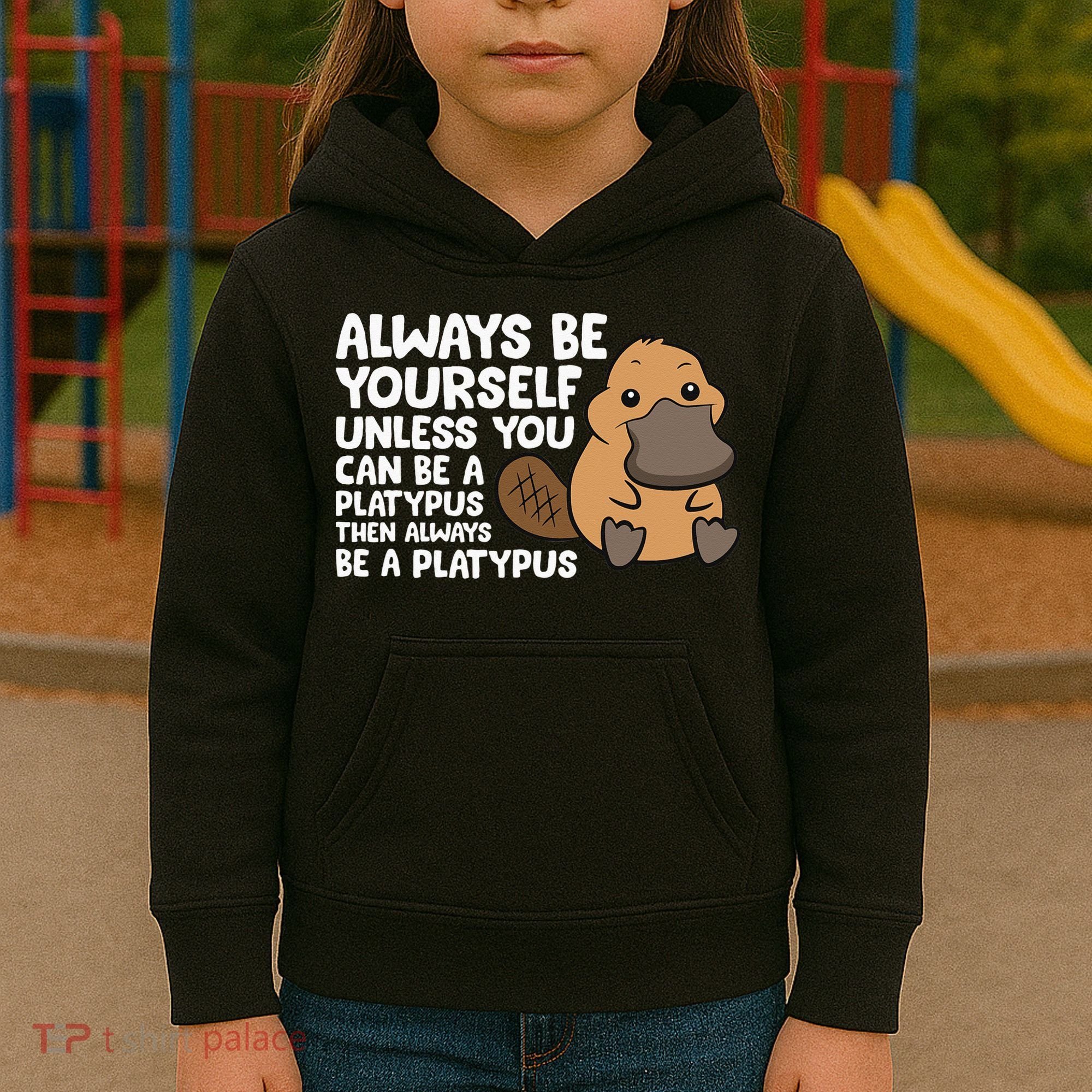 Always Be Yourself Unless You Can Be A Platypus Kids Hoodie