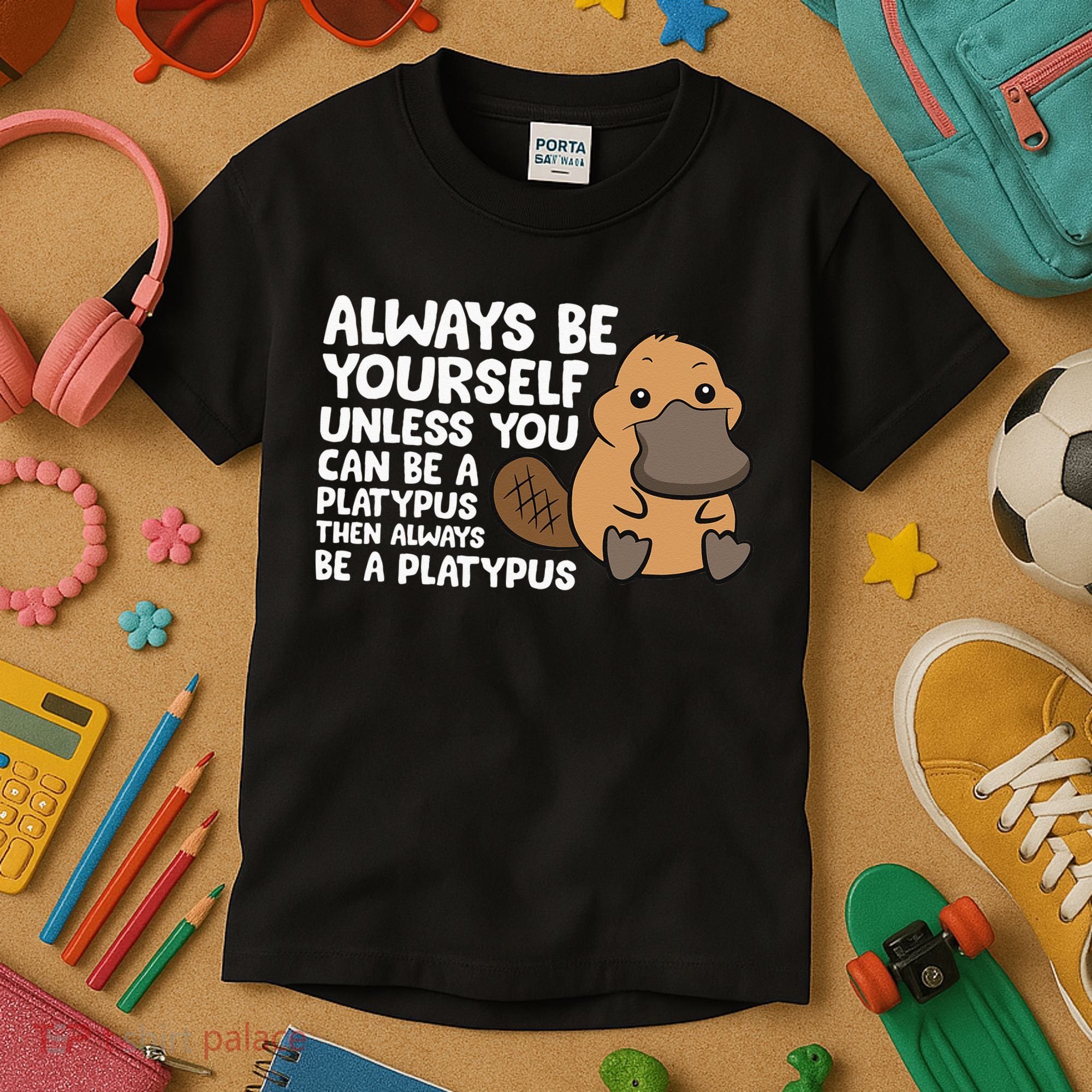 Always Be Yourself Unless You Can Be A Platypus Kids T-Shirt