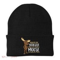Always Be Yourself Unless You Can Be A Moose Beanie thumb 0