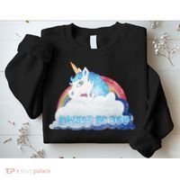 Always Be You Unicorn Rainbow Quote Sweatshirt thumb 2
