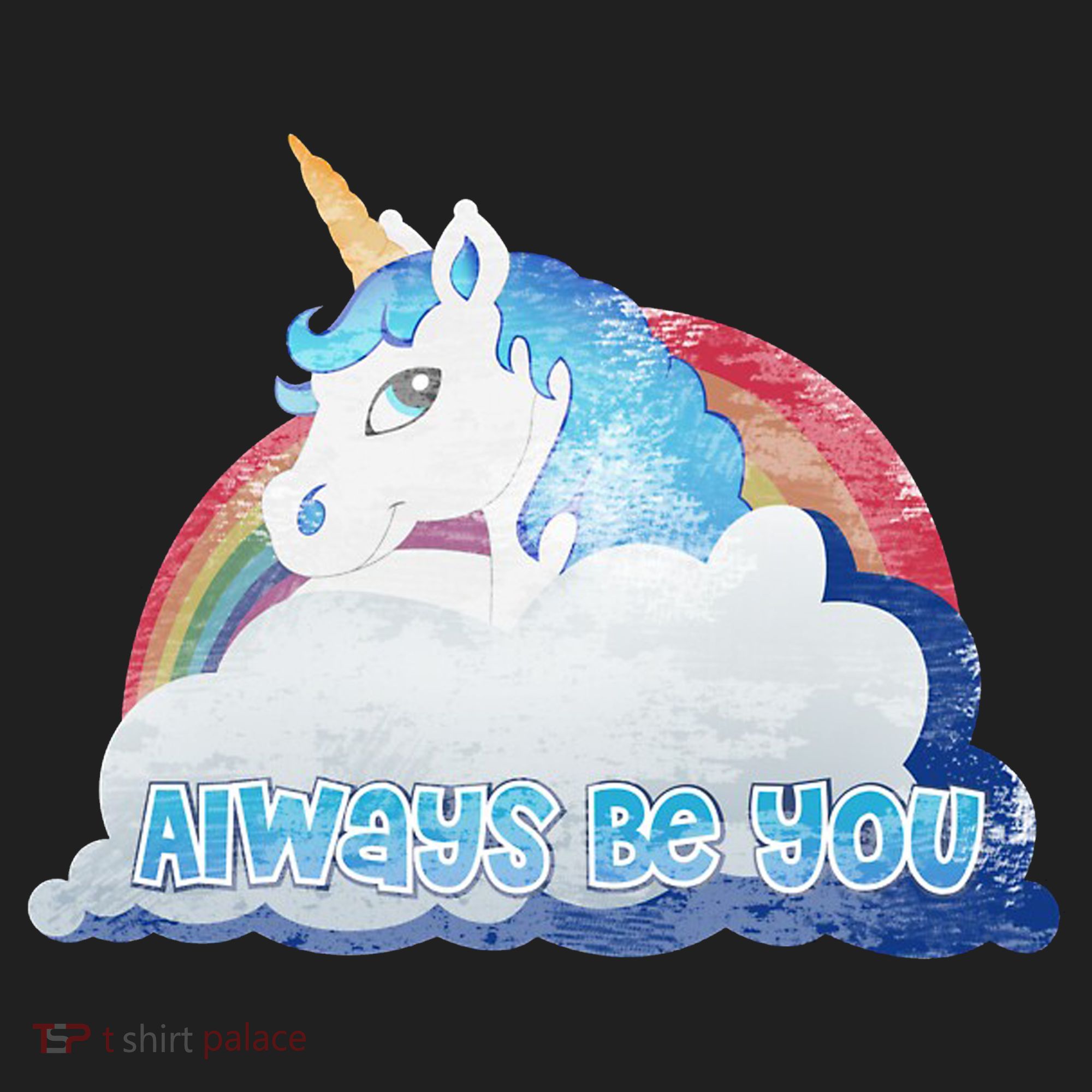 Always Be You Unicorn Rainbow Quote Beanie