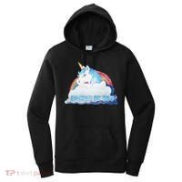 Always Be You Unicorn Rainbow Quote Women's Hoodie thumb 0